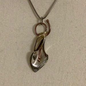 Calla Lilly Pendant